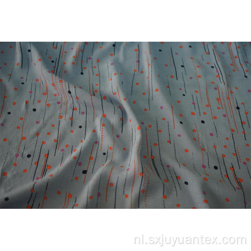 Viscose 120D30s Morocian crêpe print stof